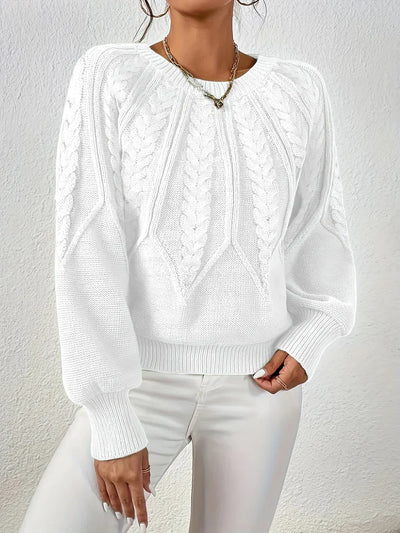 Alina - Lässiger und eleganter Twisted-Pullover
