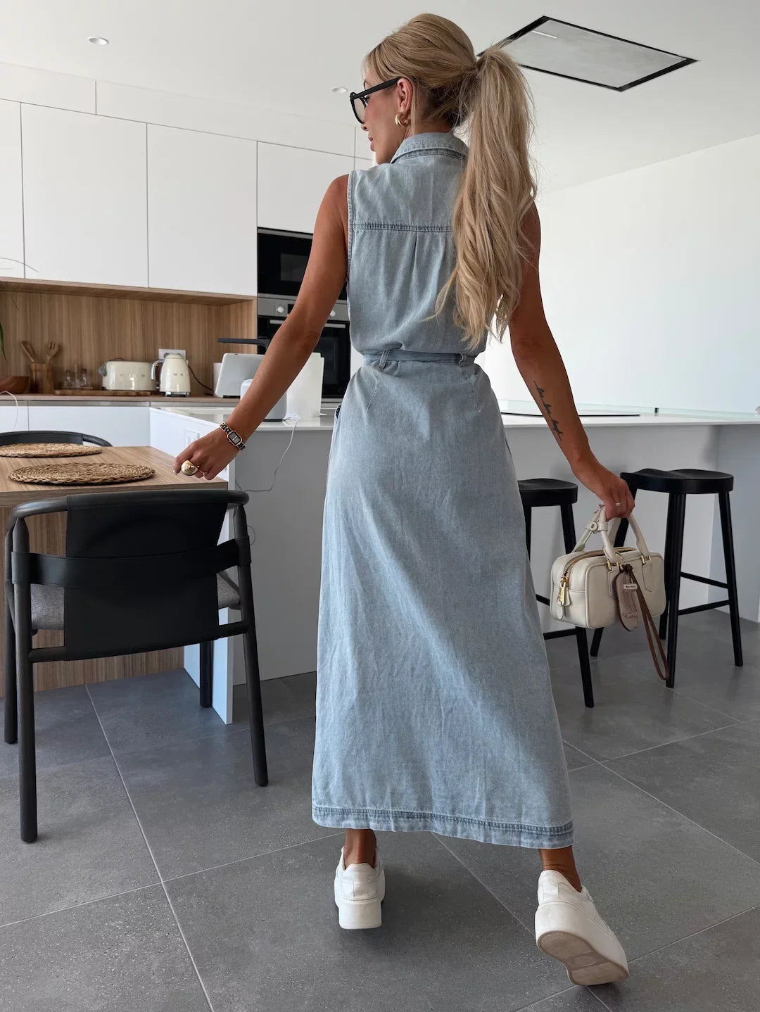 Elina - Maxi-Denimkleidung