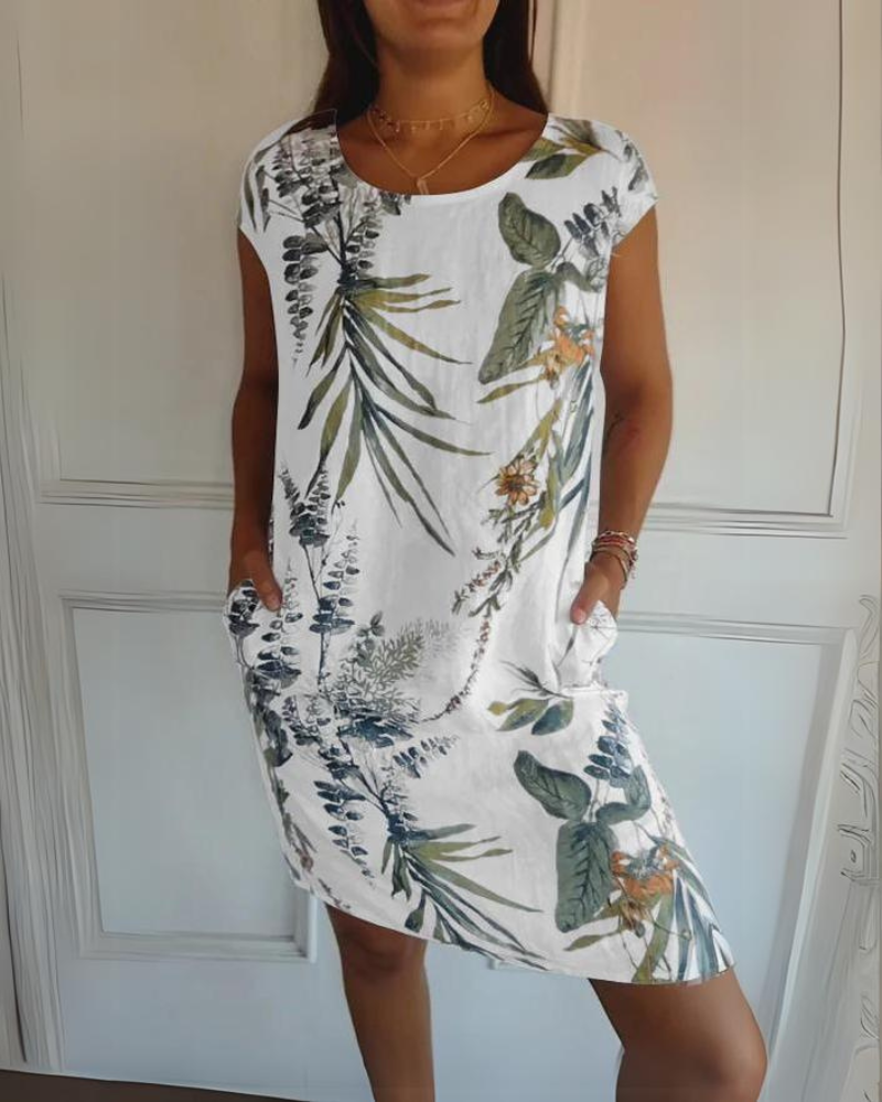 Nadine - Kleid mit Blumendruck