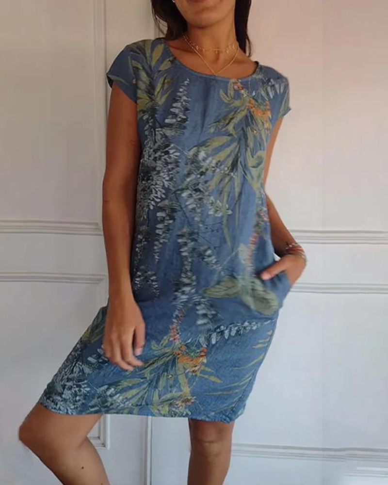 Nadine - Kleid mit Blumendruck