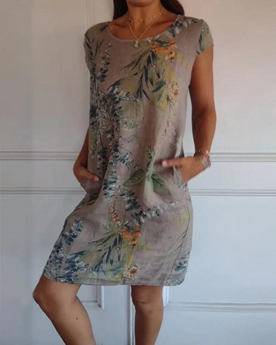Nadine - Kleid mit Blumendruck