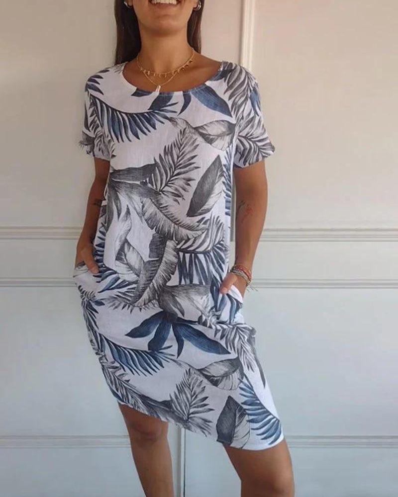 Nadine - Kleid mit Blumendruck