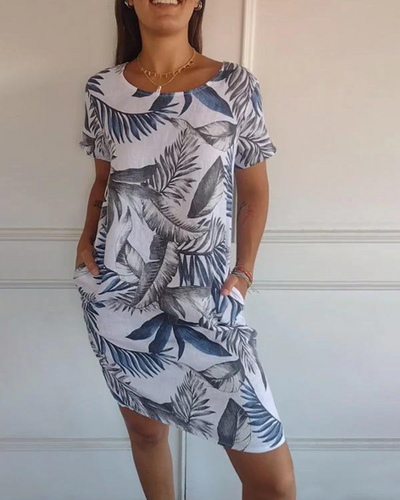 Nadine - Kleid mit Blumendruck
