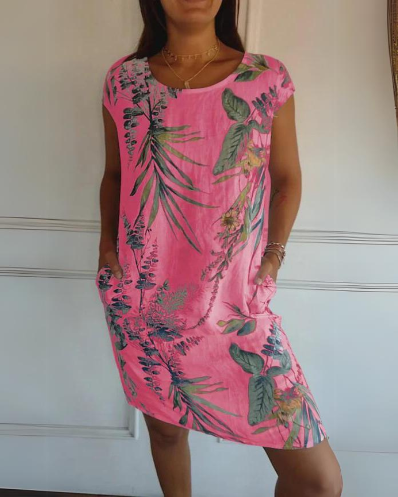 Nadine - Kleid mit Blumendruck