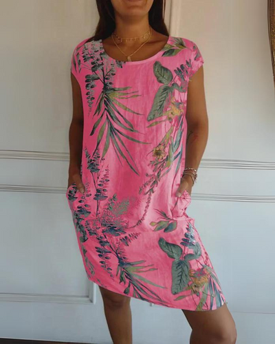 Nadine - Kleid mit Blumendruck