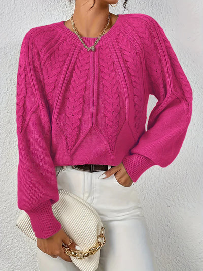Alina - Lässiger und eleganter Twisted-Pullover