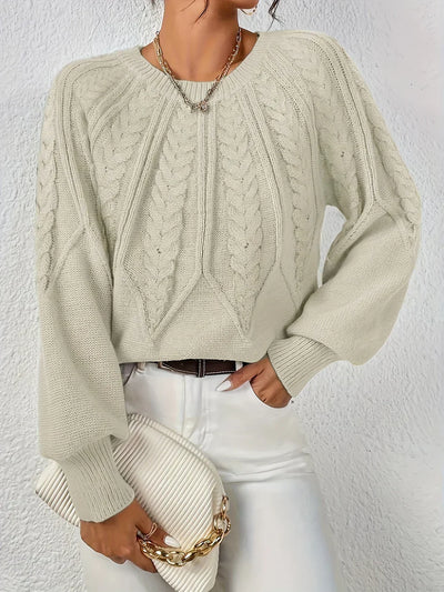 Alina - Lässiger und eleganter Twisted-Pullover