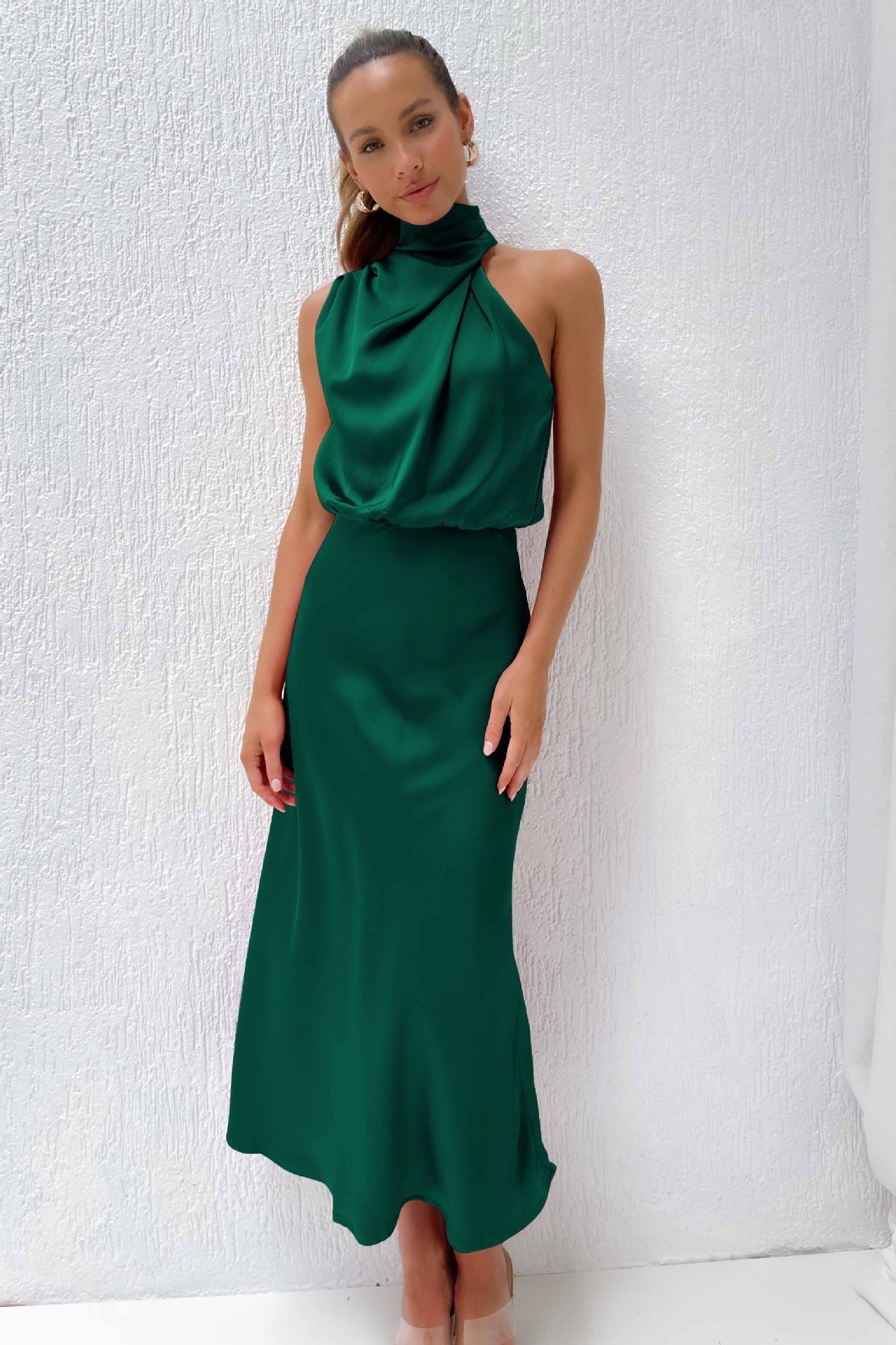 Luisa - Kleid mit amerikanischem Ausschnitt