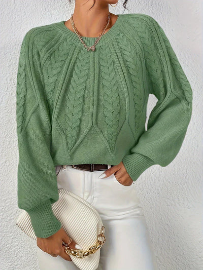 Alina - Lässiger und eleganter Twisted-Pullover