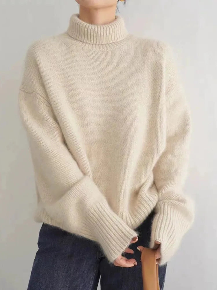 Isabella - Rollkragenpullover aus Kaschmir