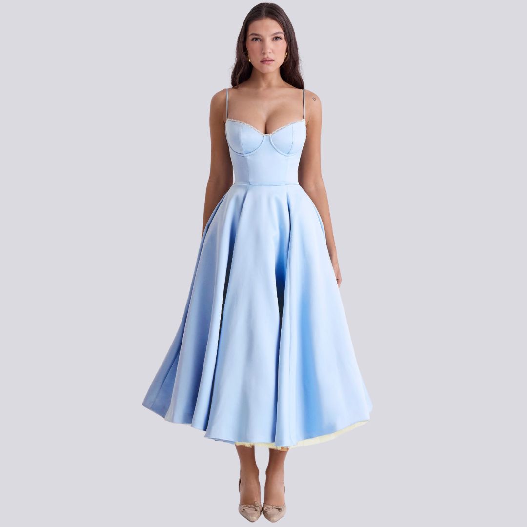 Clarissa - Elegantes Maxikleid