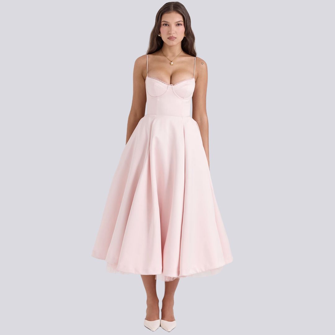 Clarissa - Elegantes Maxikleid