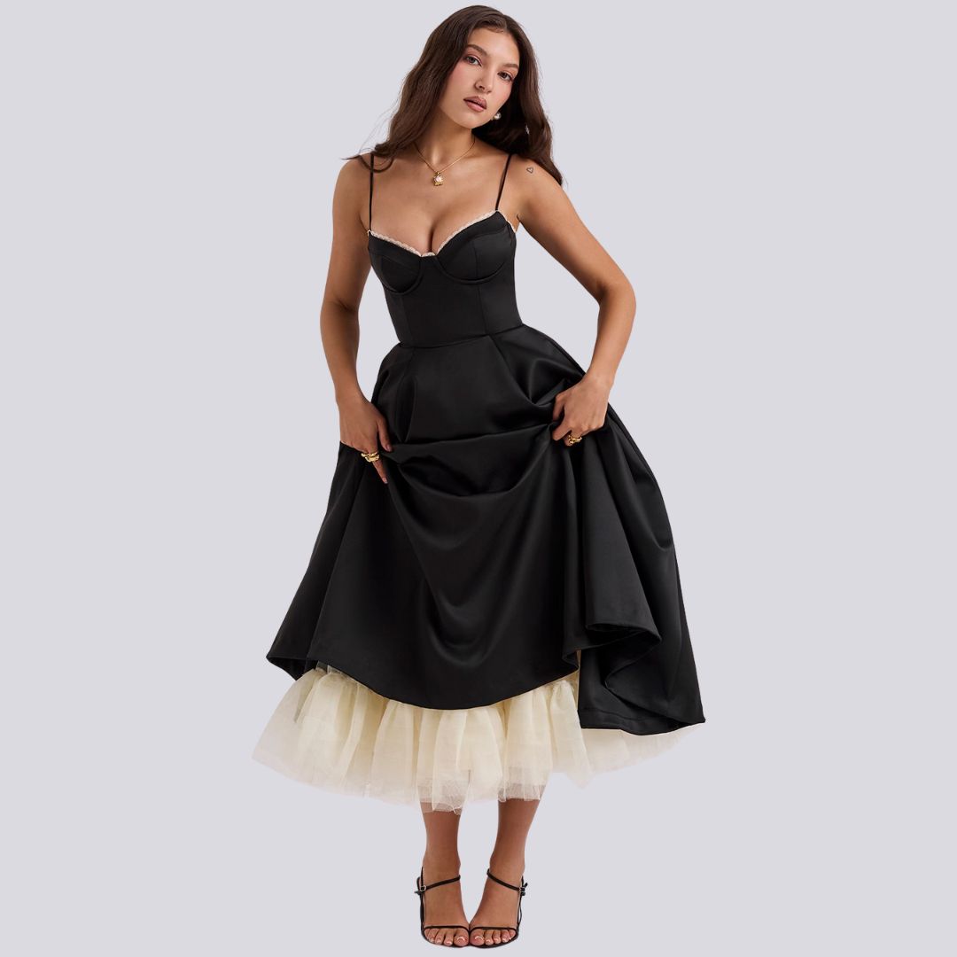 Clarissa - Elegantes Maxikleid