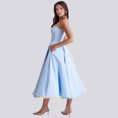 Clarissa - Elegantes Maxikleid