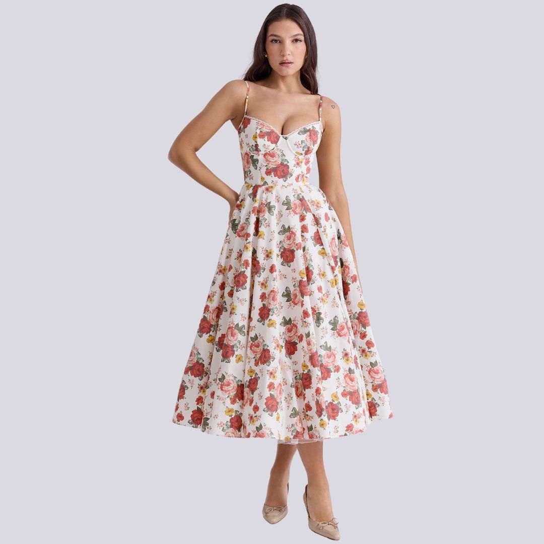 Clarissa - Elegantes Maxikleid