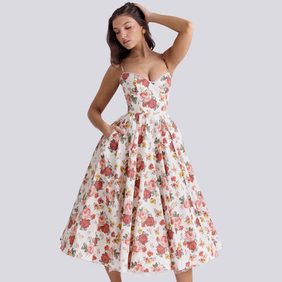 Clarissa - Elegantes Maxikleid