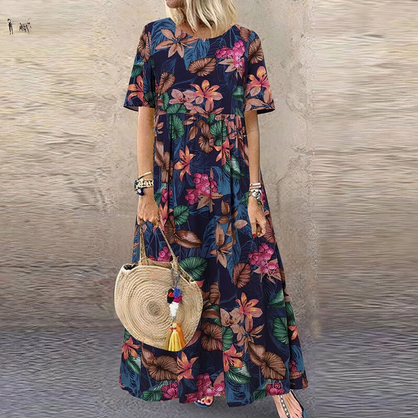 Alessia - Elegantes Blumenkleid