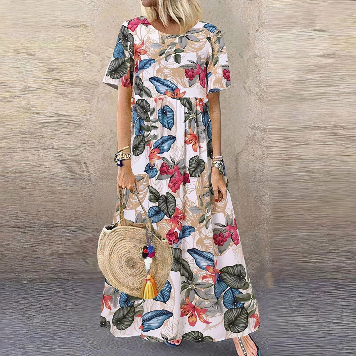 Alessia - Elegantes Blumenkleid