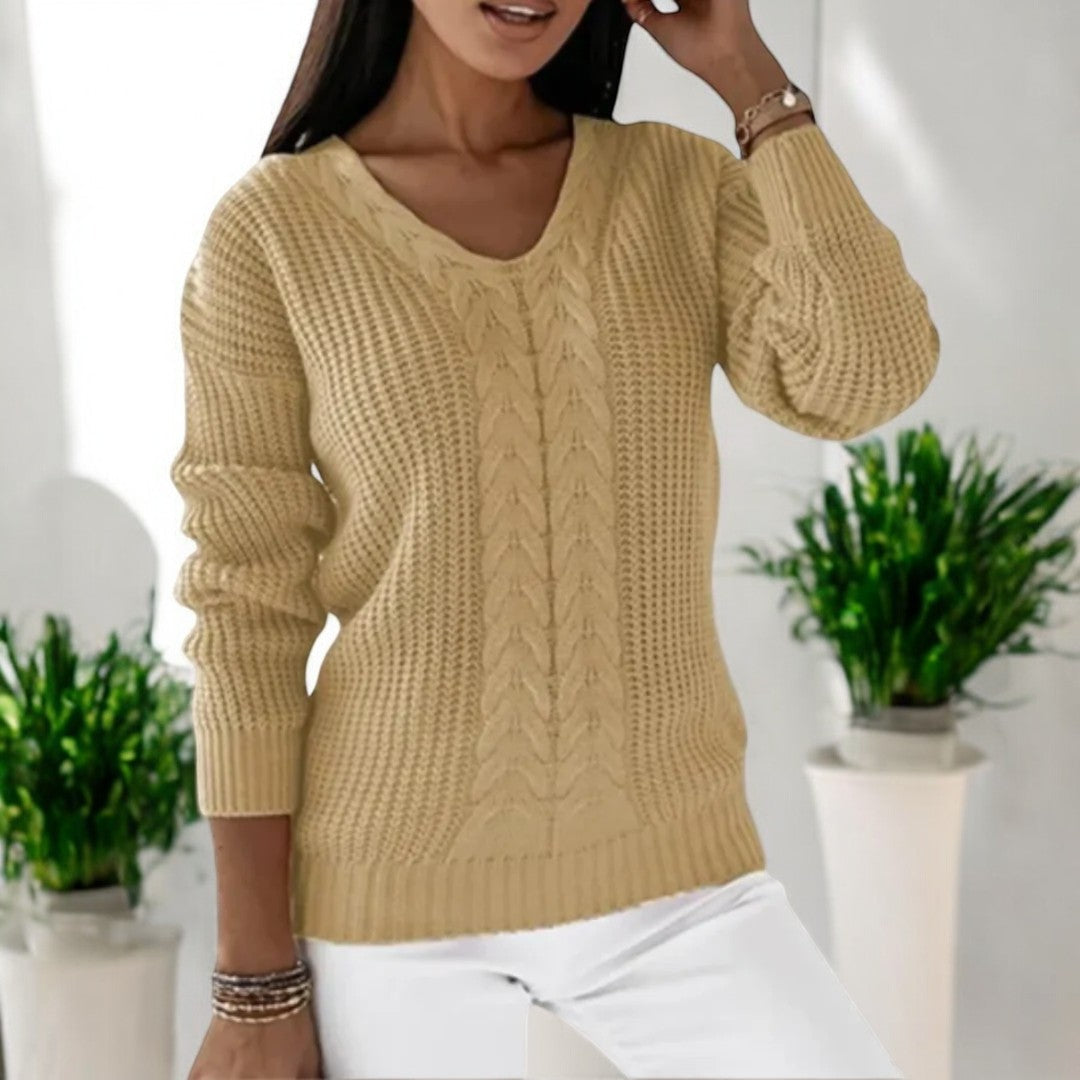 Jasmin - Klassischer Strickpullover