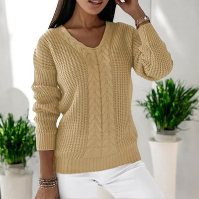 Jasmin - Klassischer Strickpullover
