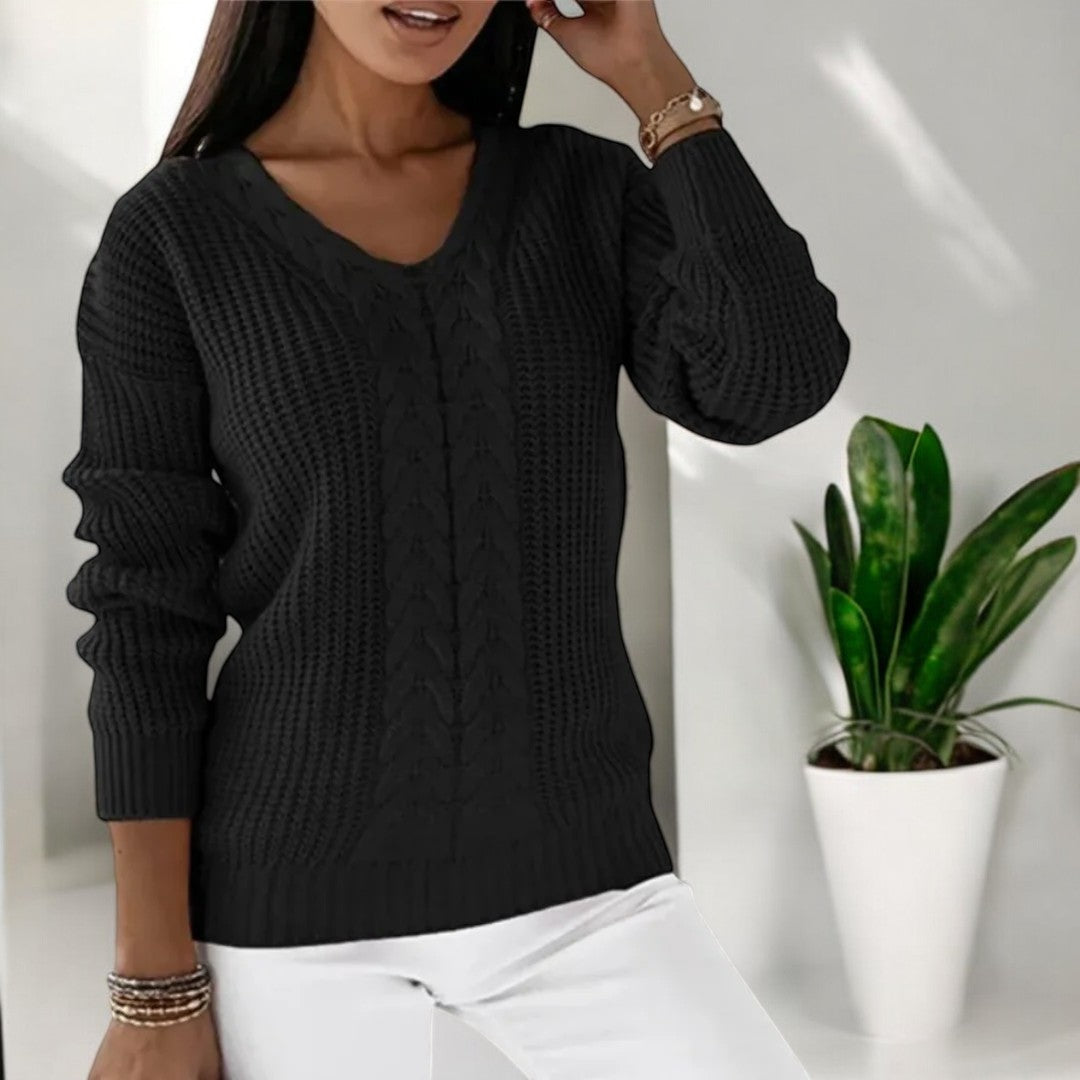 Jasmin - Klassischer Strickpullover