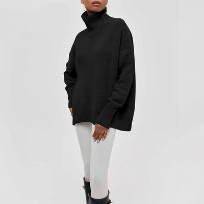 Ivette - Eleganter Pullover mit hohem Kragen