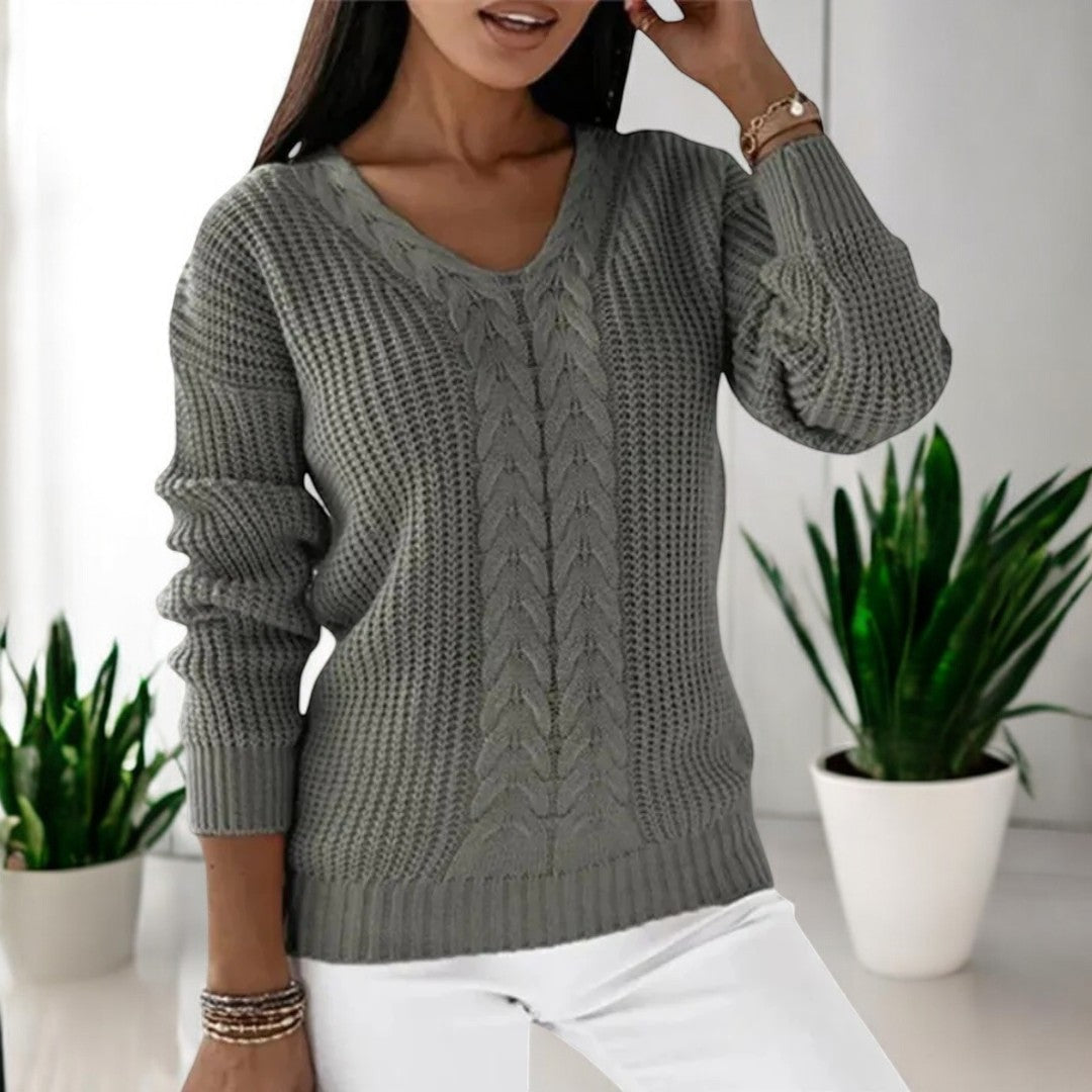 Jasmin - Klassischer Strickpullover