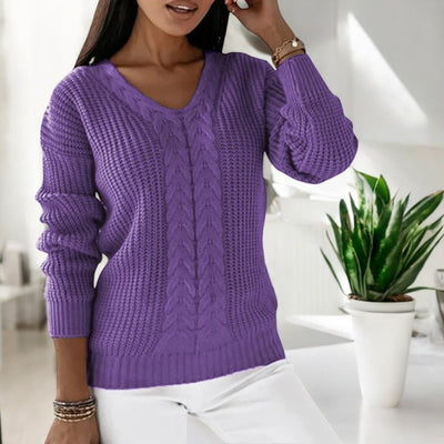 Jasmin - Klassischer Strickpullover