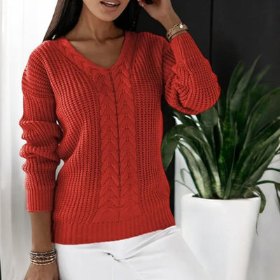 Jasmin - Klassischer Strickpullover