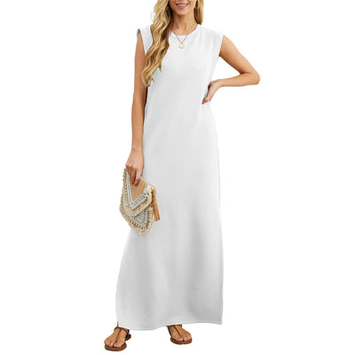 Lucienne - Langes Anti-Falten-Kleid
