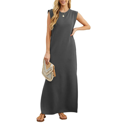 Lucienne - Langes Anti-Falten-Kleid
