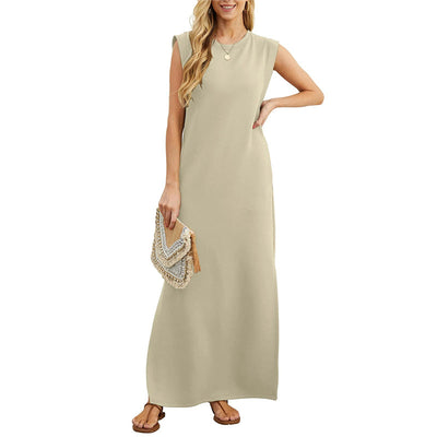 Lucienne - Langes Anti-Falten-Kleid