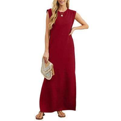 Lucienne - Langes Anti-Falten-Kleid